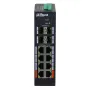 Switch Hardened PoE 8 puertos 10/100 +4SFP Gigabit 120W Gestionable Layer2