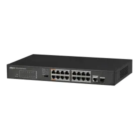 Switch PoE 16 puertos 10/100 + 1 Combo Gigabit RJ45/SFP Uplink 135W No_Gestionable Layer2