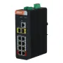Switch PoE 2.0 Industrial 8 puertos Gigabit + 2SFP Uplink Gigabit 120W Gestionable Layer2