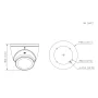 MiniDomo HDCVI 4EN1 2M 1080P FULL COLOR WDR Smart Light+ LED40m 2.8mm IP67
