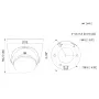 MiniDomo HDCVI 4EN1 WizColor PRO H265 2M WDR130dB Iluminación Dual LED50m/IR50m 2.8mm IP67 DUALMIC