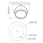 MiniDomo HDCVI 4EN1 2M 1080P WDR Starlight IR60m 2.7-13.5mm IP67 AUDIO MIC Color negro