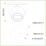 MiniDomo HDCVI 4EN1 2M 1080P FULL COLOR WDR Starlight LED40m 3.6mm IP67 AUDIO MIC