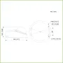 (-S5) Domo HDCVI 4EN1 2M 1080P DN ICR dWDR IR20m 2.8mm IP67 IK10 MIC