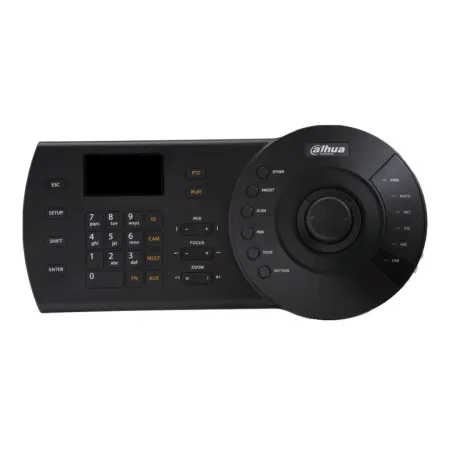Teclado IP RS485/RS422/USB/RS232 para control PTZ DVR NVR 3 Ejes 12Vdc