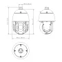 Domo PTZ HDCVI 2M 1080P DN WDR Starlight IR200m 32X 3D IP66 AUDIO E/S