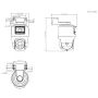 Domo Dual-PT IP 2M+2M Iluminación Dual LED30m/IR30m IP66 PoE AUDIO E/S AI