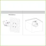 Tubular IP H265 2M DN SMART WDR Starlight PoE IP68 IK10 Anticorrosión