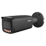 Tubular IP 12M H265 WDR Iluminación Dual LED30m/IR30m 2.8mm IP67 PoE MIC AI Color negro