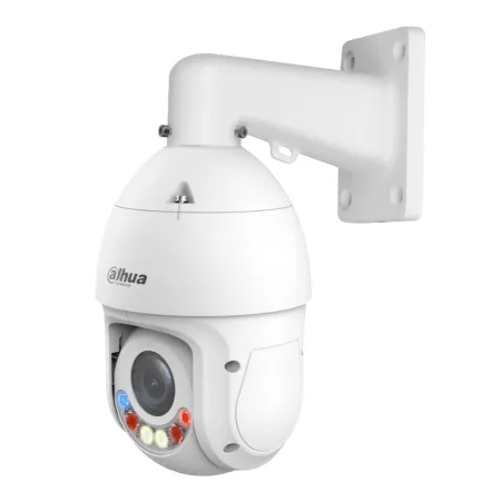 Domo PTZ IP 2M TiOC H265 WDR Starlight Iluminación Dual LED50m/IR100m 25x IP66 PoE+ AUDIO E/S AI