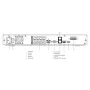 NVR 8ch 160Mbps H265 4K HDMI 8PoE 2HDD E/S