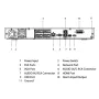 NVR 8ch 256Mbps H265 HDMI 8PoE 2HDD E/S AI