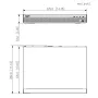 NVR 16ch 144Mbps H265 4K HDMI 2HDD