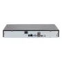 NVR 16ch 144Mbps H265 HDMI 2HDD AI