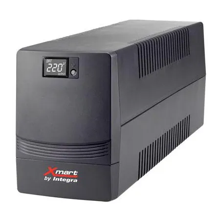 SAI Interactivo Monofásico 1100VA con pantalla LCD 230V 4 Schuko USB RJ45