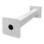 Soporte de 500mm para instalación de camara bullet en báculo de 6m de color blanco