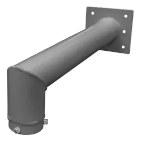 Soporte de 500mm para instalación de camara speed dome en báculo de 6m de color gris