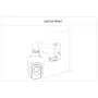 Caja conexiones Anticorrosión rectangular con anclaje en 4 puntos para PFB731W PFB303WA PFB305WA PFB306WA