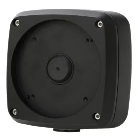 Caja conexiones impermeable cuadrada con anclaje circular en 4 puntos para IPC-MFW5241T2-E3-ASE-B. Color Negro