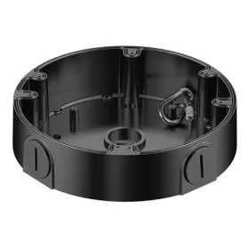 Caja conexiones circular para HDBWx Dahua con anclaje en 3 o 4 puntos. Color Negro