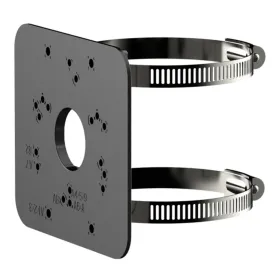 Mini Adaptador a poste para PFBx PFAx. Color negro