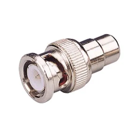 Conector BNC macho a RCA hembra 1 unidad