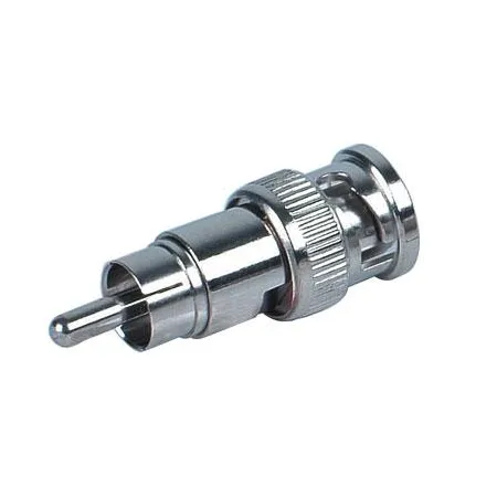 Conector BNC macho a RCA macho 1 unidad