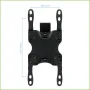 Soporte Pared Monitores 13"- 42" hasta 20Kg Inclinación +5°/-12°