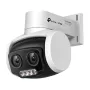 Cámaras de seguridad IP 4MP con visión nocturna y micrófono para hogar