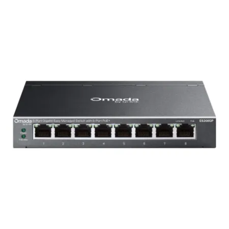 Switch Omada 8 Puertos con 8 Puertos PoE+