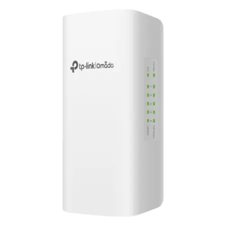 Switch Omada Smart de 5 puertos Gigabit, 1 PoE++ In y 4 PoE+ Out para exterior