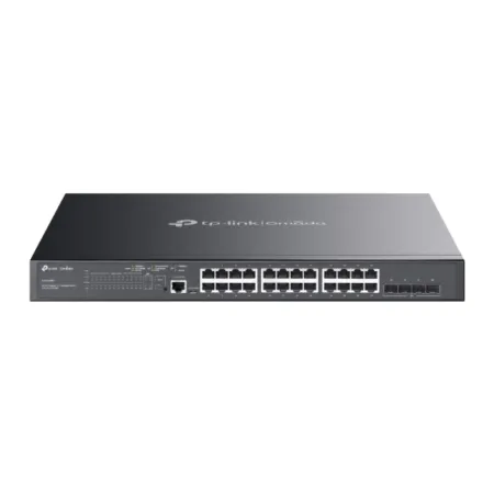 Switch Omada 24 puertos Gigabit y 4 SFP, con 24 PoE+ Gestionable Layer2+
