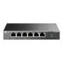 Switch Gigabit 6 puertos con 3 puertos PoE+ y 1 puerto PoE++