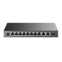 Switch 8 puertos 10/100 Mbps + 3 puertos Gigabit. PoE+ en 8 puertos