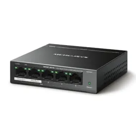 Switch Mercusys 5 puertos Gigabit con 4 puertos PoE+