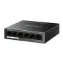 Switch Mercusys 6 puertos 10/100 Mbps con 4 puertos PoE+