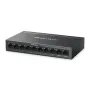 Switch Mercusys 8 puertos 10/100 Mbps + 2 puertos Gigabit con 8 puertos PoE+