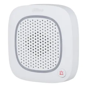 Sirena Vía radio 868MHz 100dB comunicación bidireccional + botón pánico. Grado2