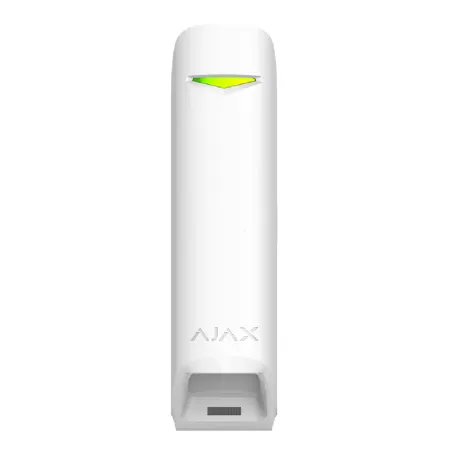Ajax MotionProtect Curtain Jeweller. Detector PIR de cortina inalámbrico. Color blanco