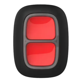 Ajax DoubleButton. Botón de pánico doble inalámbrico. Color negro