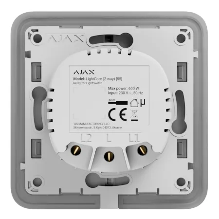 Ajax LightSwitch LightCore 2-way. Interruptor Conmutado