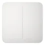 Ajax LightSwitch SoloButton 2-gang. Pulsador Doble. Color Blanco