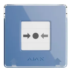 Ajax Manual Call Point. Pulsador inalámbrico reajustable con escenarios programables. Color Azul