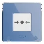 Ajax Manual Call Point. Pulsador inalámbrico reajustable con escenarios programables. Color Azul