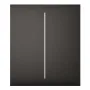 Ajax LightSwitch CenterButton 2-gang. Pulsador Central Doble. Color Negro