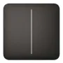 Ajax LightSwitch SoloButton 2-gang. Pulsador Doble. Color Negro