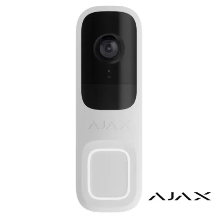 Ajax DoorBell. Video timbre con PIR e IA integrada. Color Blanco