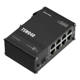 Switch Teltonika Industrial 8 puertos 10/100 PoE+ No_Gestionable