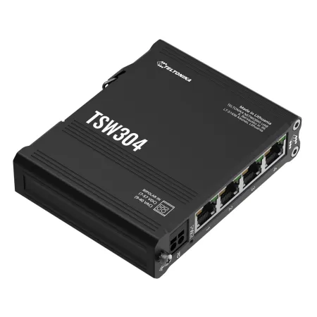 Switch Teltonika Industrial 4 puertos Gigabit No_Gestionable