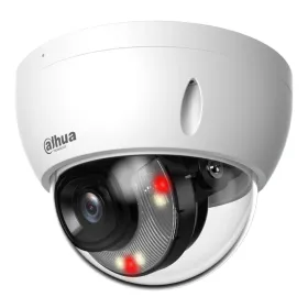 Domo IP H265 6M WDR Iluminación Dual LED30m/IR30m 2.8mm IK10 IP67 PoE SD AI